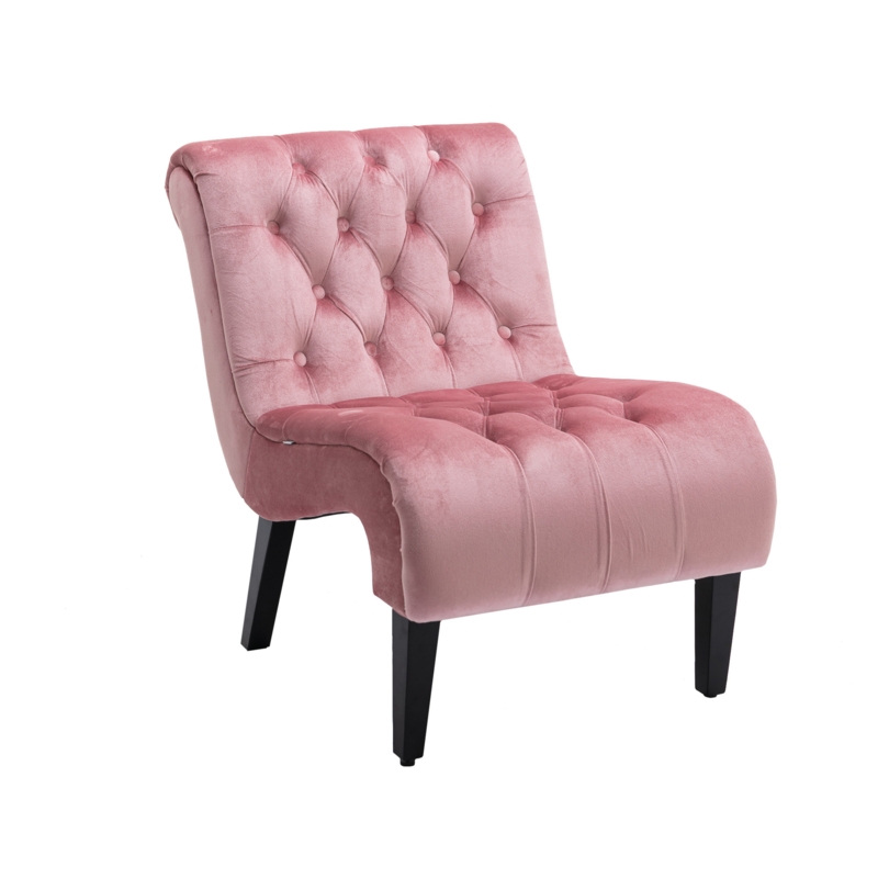 Dekle Slipcovered Velvet Chaise Lounge