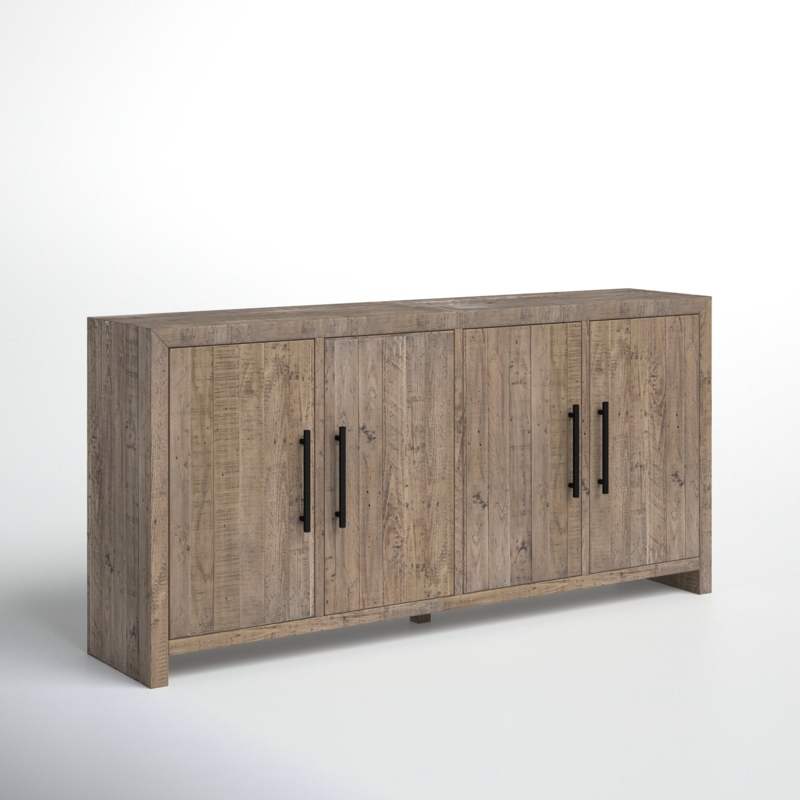 Dennison 79'' Solid Wood Sideboard
