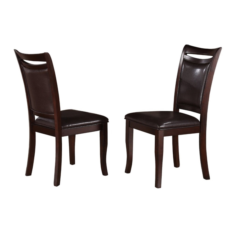 Everliegh Faux Leather Upholstered Side Chair