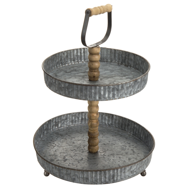 Floriston 2 Tier Rustic Dessert Retail Display Cake Pop Stand