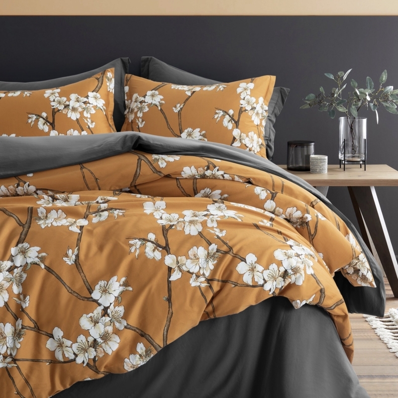 Gabriana Cotton Sateen Duvet Cover Set