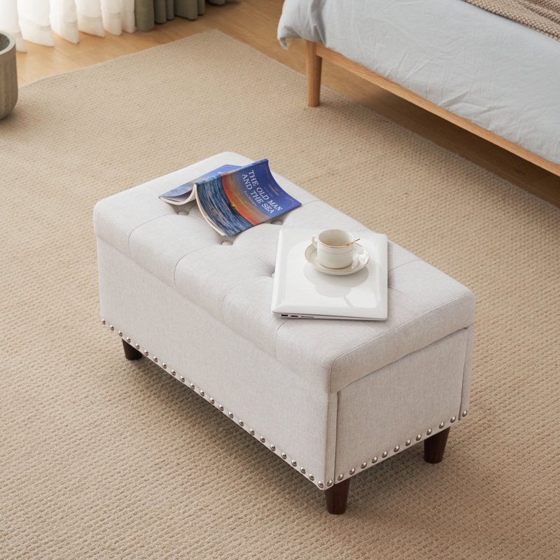 Gagny Upholstered Storage Ottoman