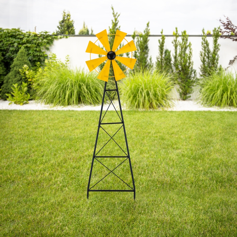 Geise Metal Abstract Garden Stake