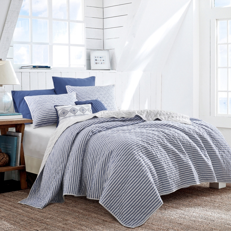 Gilford Cotton Quilt Set 5-Piece Bedding Set