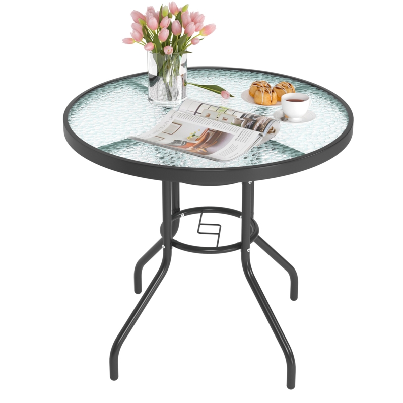 Glass 2 - Person Dining Table