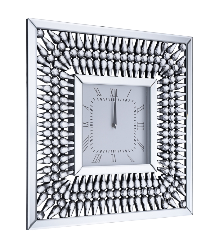 Glass Wall Clock