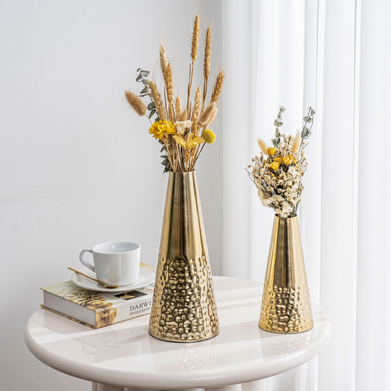 Handmade Metal Table Vase
