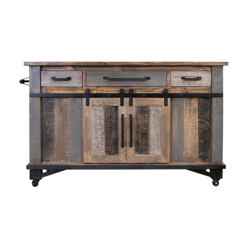 Harsukh Solid Wood Kitchen Island