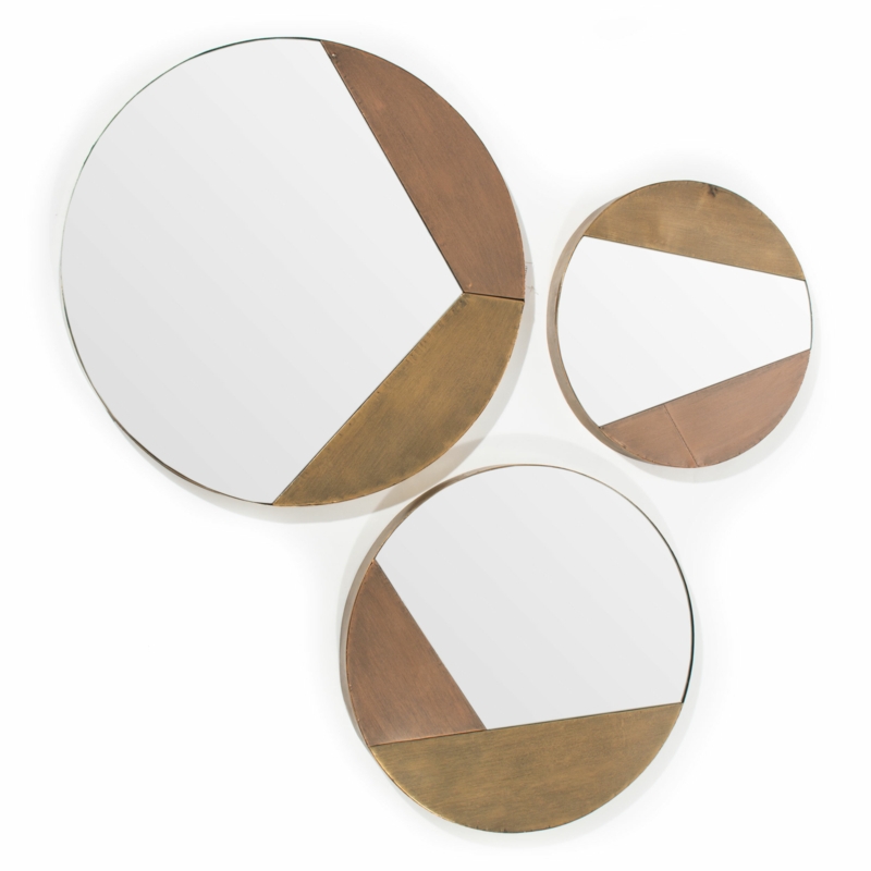 Hazelton Metal Flat Wall Mirror