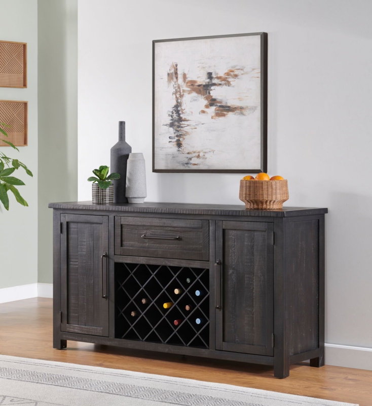 Hoddesd 65'' Solid Wood Sideboard