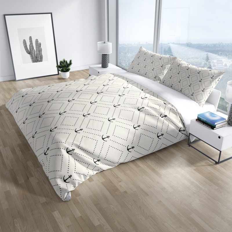 Hutson Anchor Geo Duvet Cover