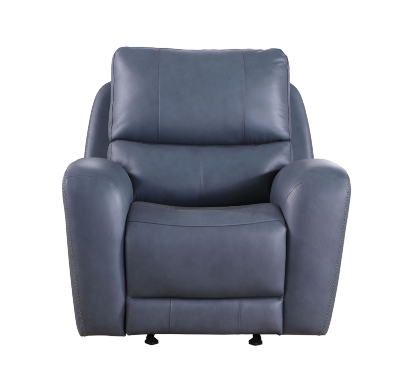 Jupiter Top Grain Leather Power Recliner Armchair With Glider Base