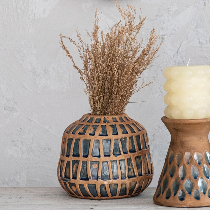Kelland Terracotta Table Vase