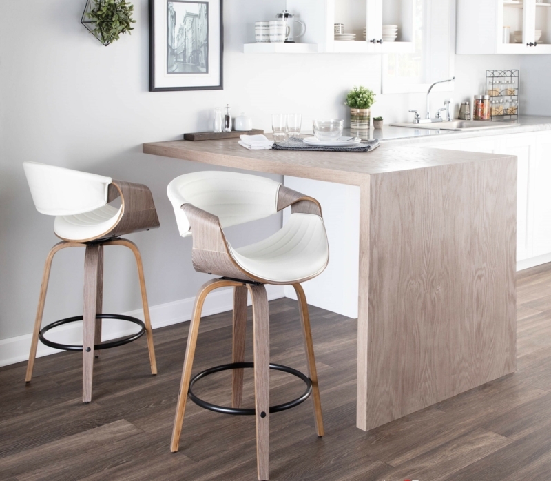 Lakyia Swivel 26'' Counter Stool (Set of 2)