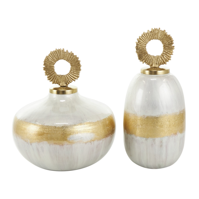Malijah Metal Table Vase