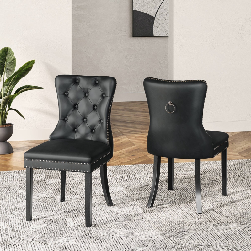 Matsuo Tufted Upholstered Side Chair