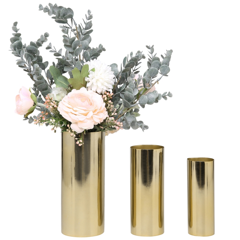 Metal Table Vase