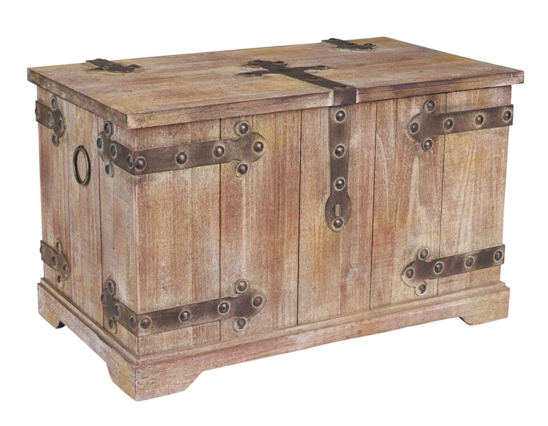 Midcre Solid Wood Accent Trunk | Foter