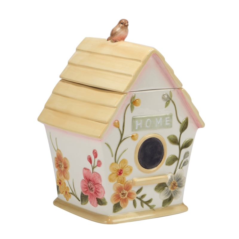 Nature's Song 3-D Birdhouse Cookie Jar