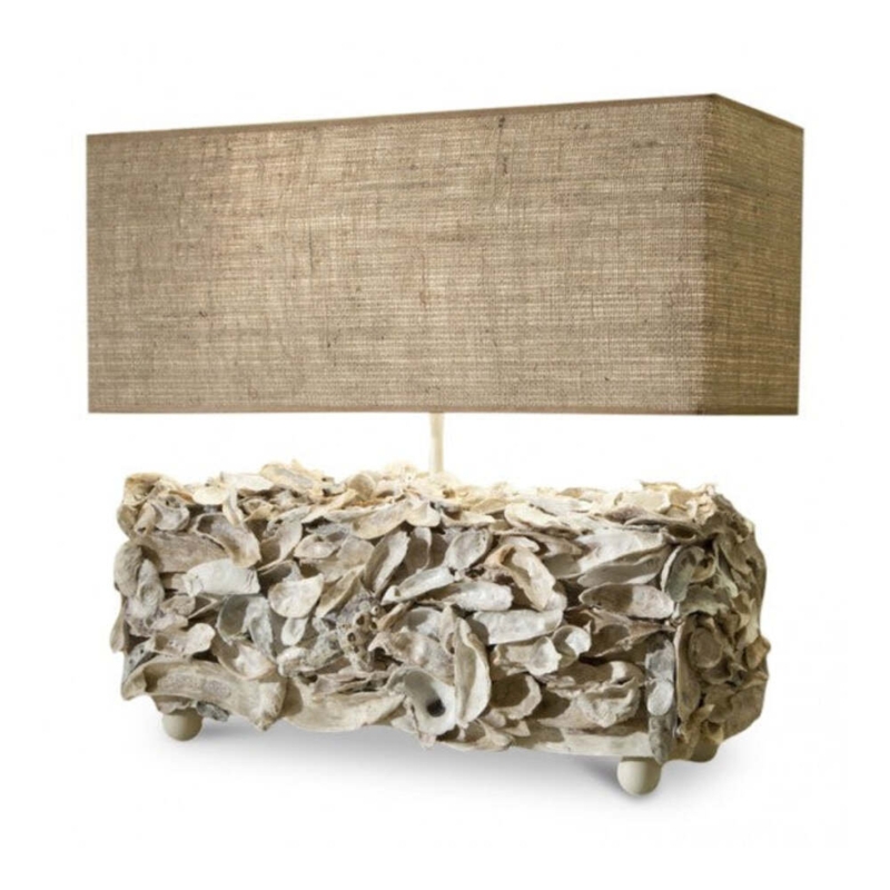 Oyster Shell Box Lamp