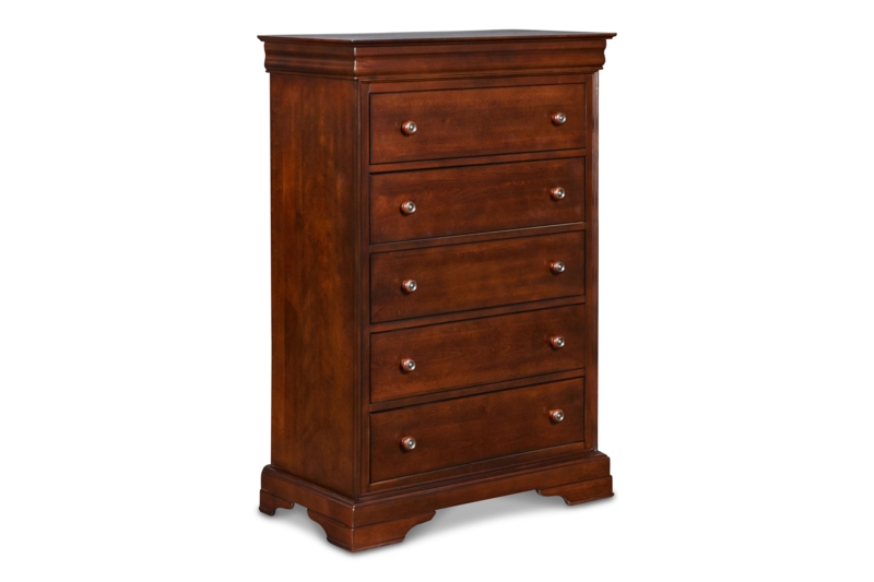 Reichenbach 5 - Drawer Dresser with Mirror