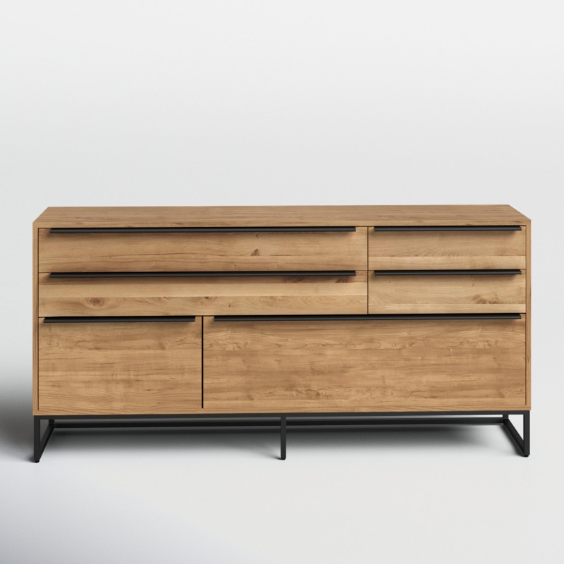 Rosa 72.5'' Solid Wood Sideboard