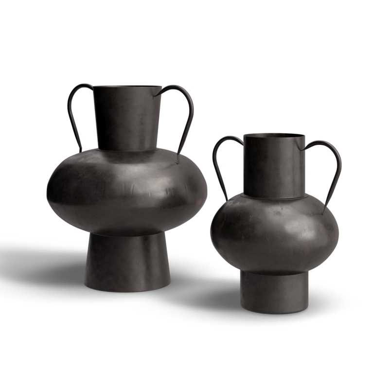 Ryder Metal Decorative Urns u0026 Jars