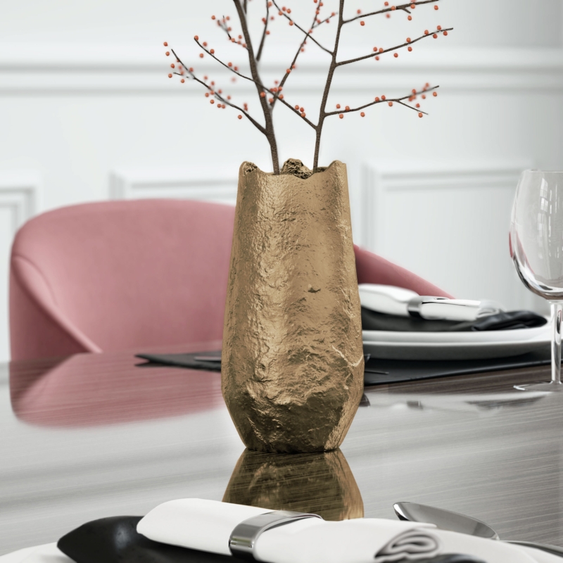 Samira Handmade Metal Table Vase