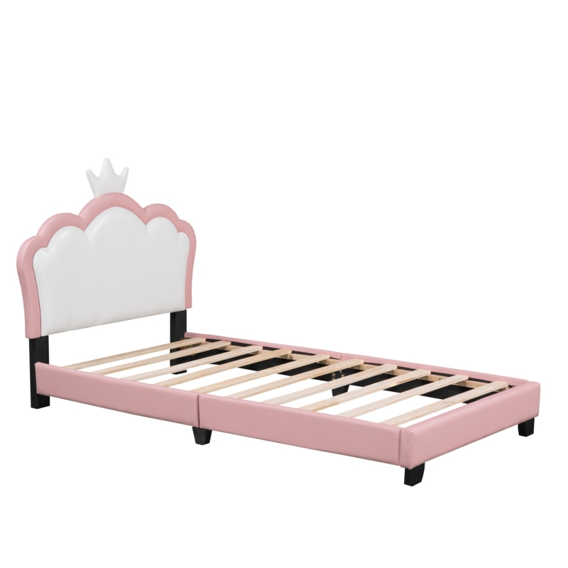 Semora Vegan Leather Platform Storage Bed