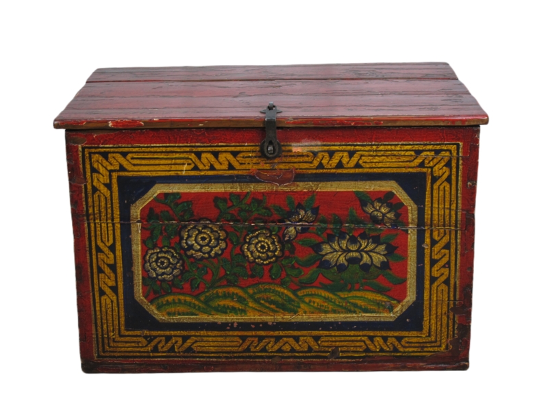 Solid Wood Accent Trunk