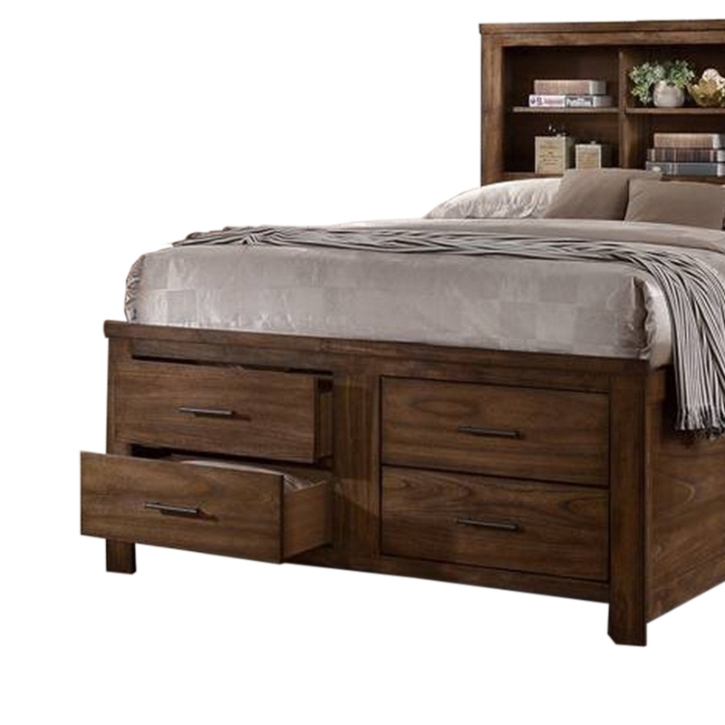 Solid Wood Platform Bed