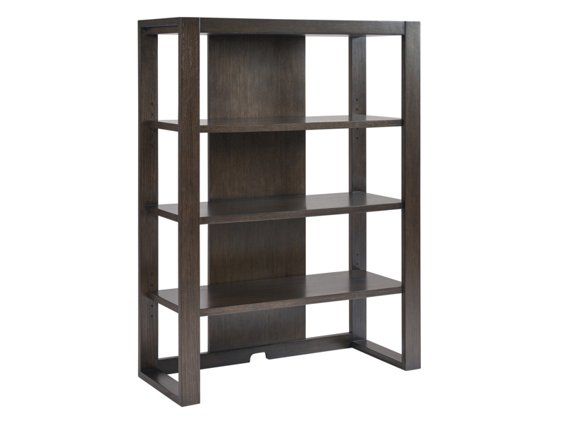 Sunset Key 51" H x 38" W Solid Wood Standard Bookcase
