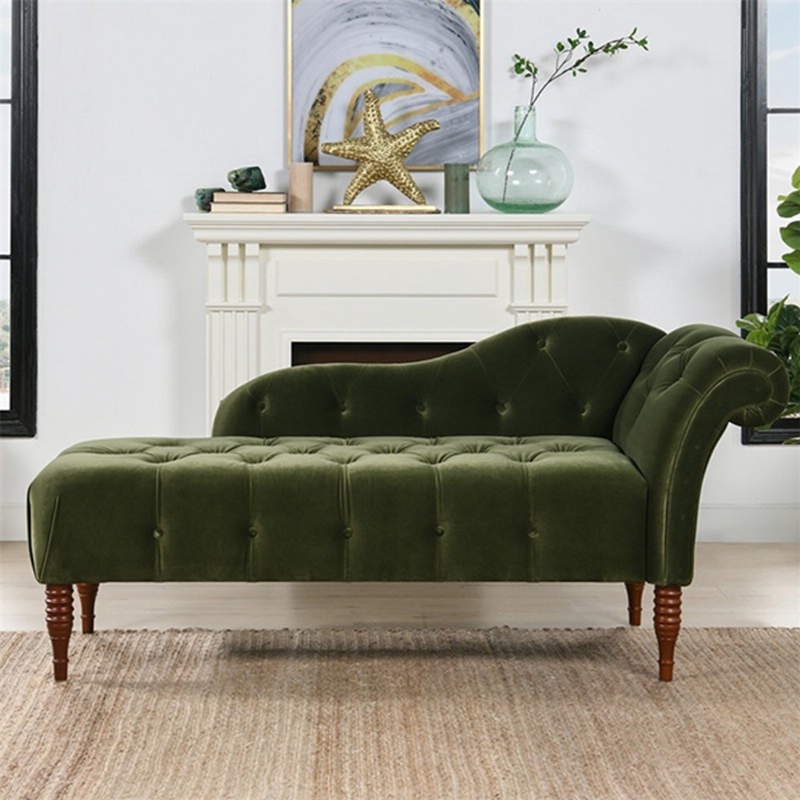 Velvet Chaise Lounge