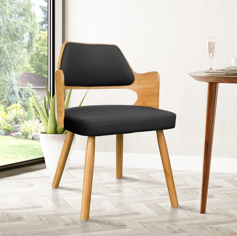 Westley Faux Leather Upholstered Parsons Chair