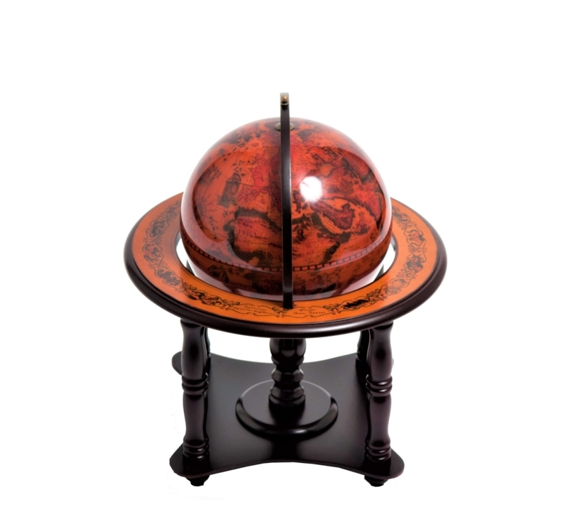 Wood Floor Globe