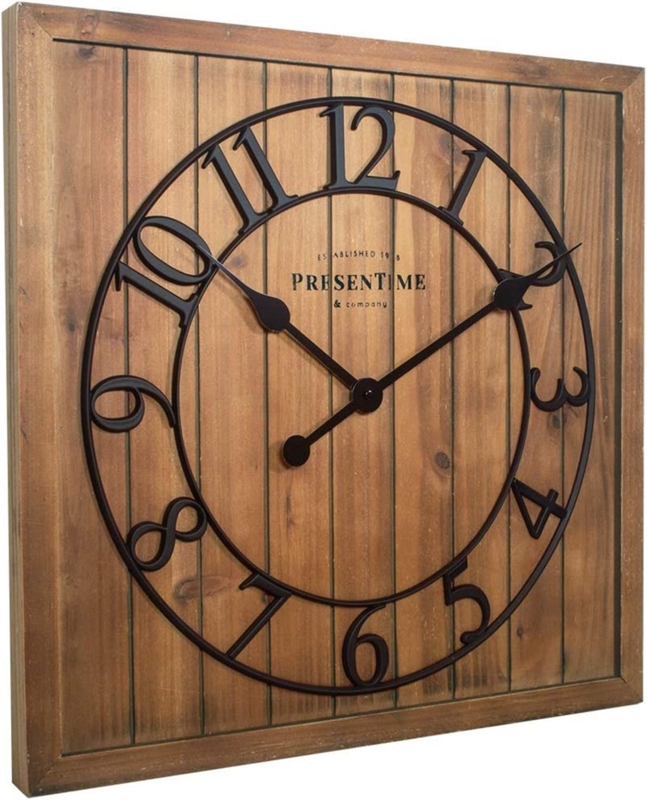 Wood Wall Clock