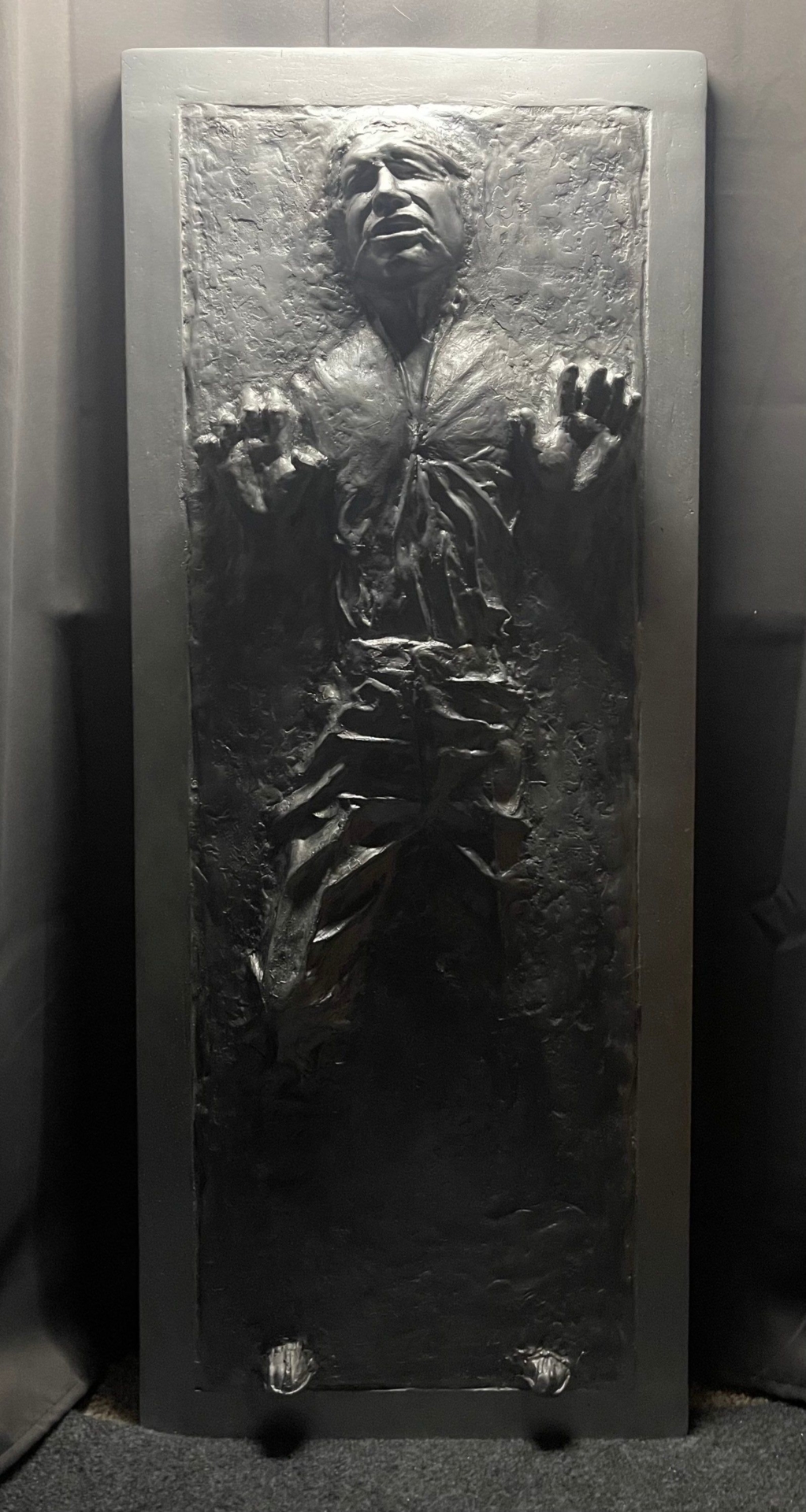 1/2 scale Han in Carbonite