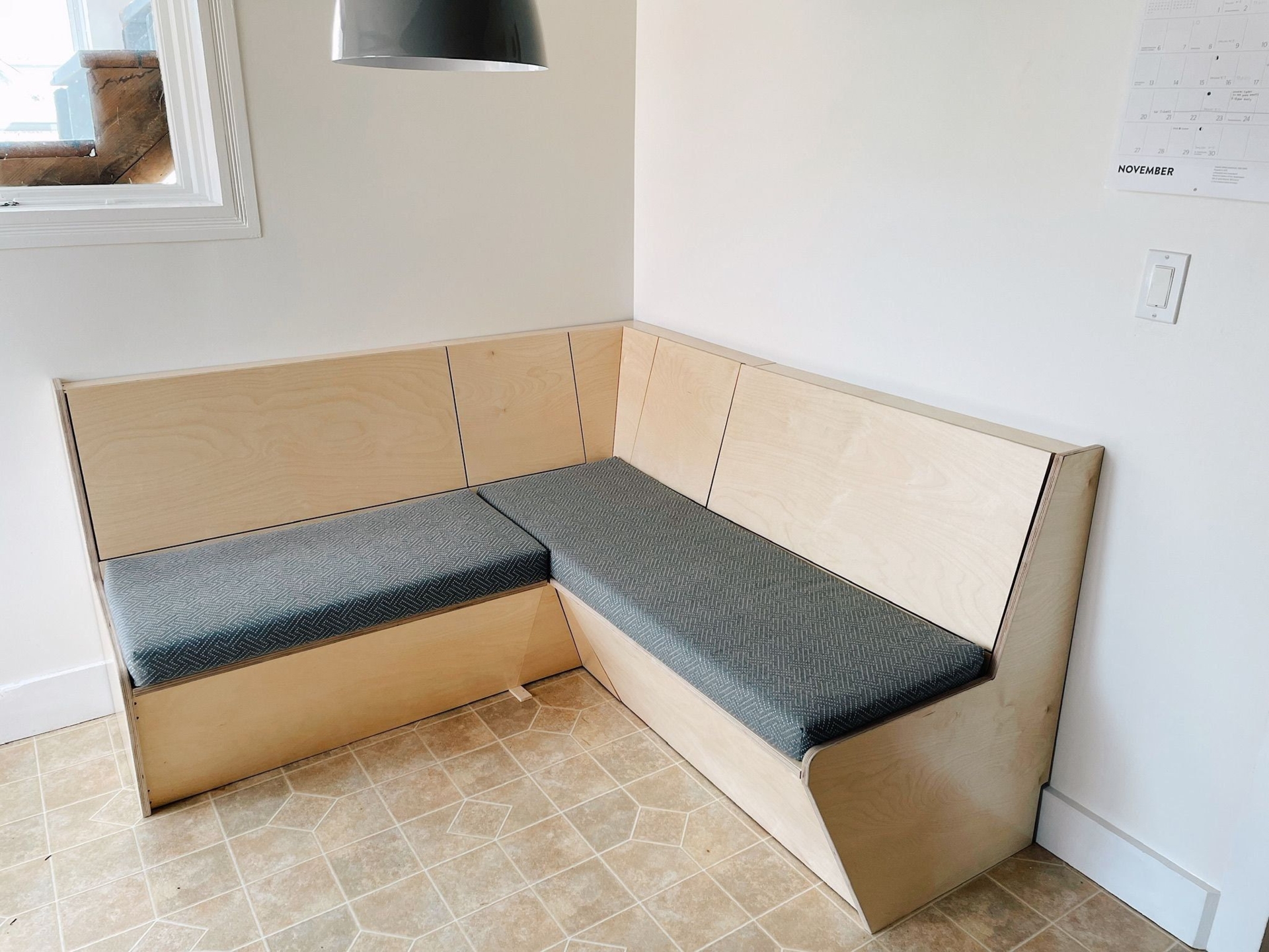Custom breakfast nook | THE DORY | banquette, booth and benches | Northerly Customs