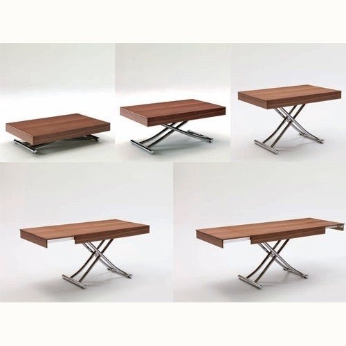 Modern Adjustable Height Multifunctional Coffee Table