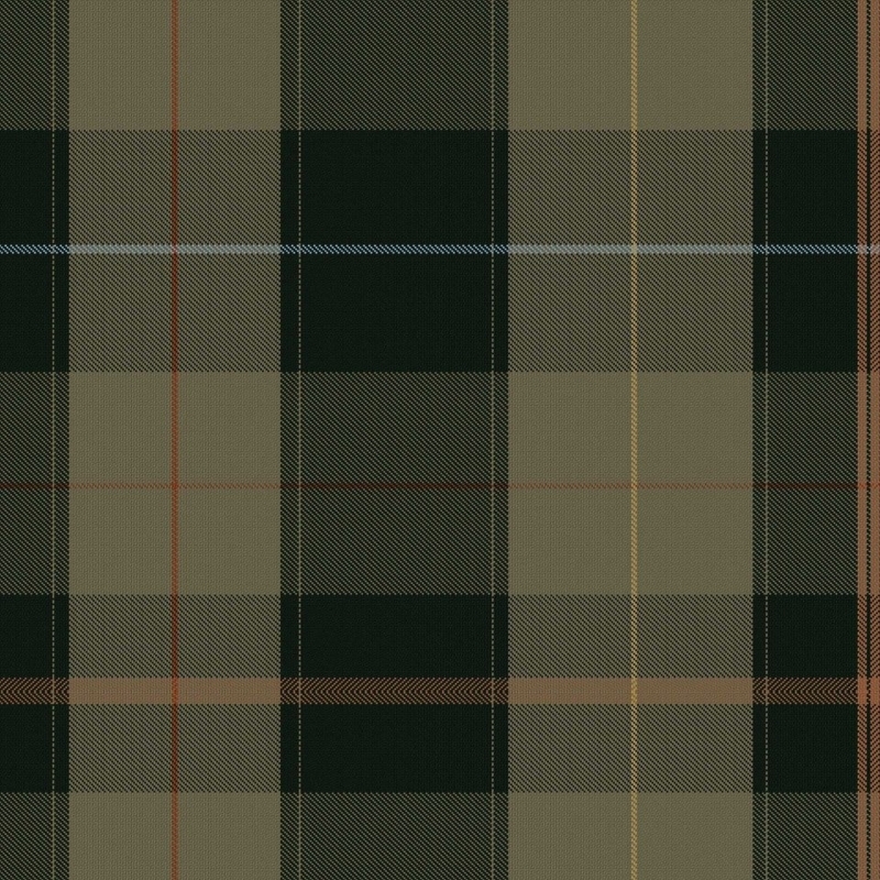 Classic Green Plaid Pattern Wallpaper Design