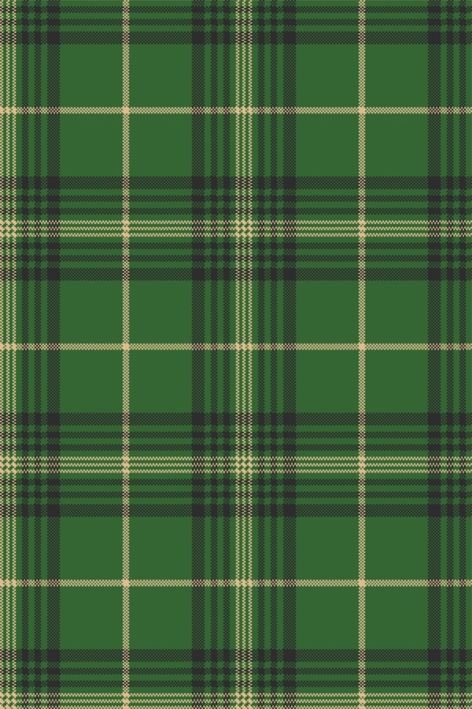 Classic Green Tartan Plaid Wallpaper Design