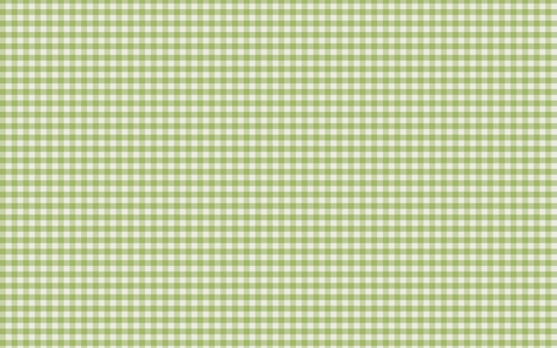 Fresh Green Plaid Pattern Wallpaper Design