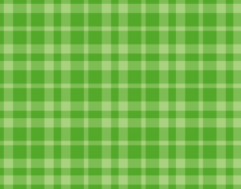 Green Plaid Pattern Wallpaper for Cozy Interiors