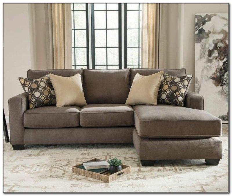 Keenum Taupe Reversible Chaise Lounge Sofa