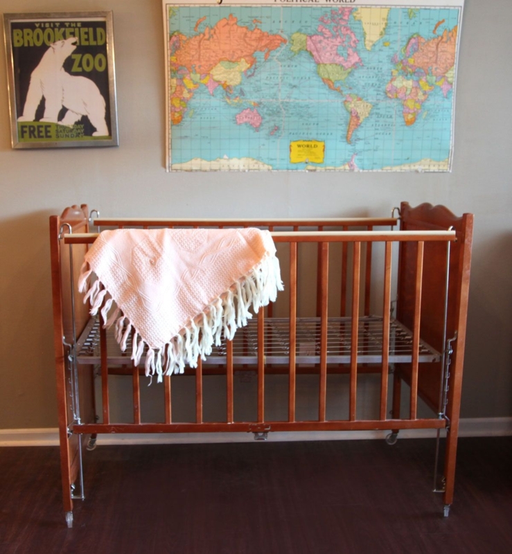 1950s Vintage Baby Crib - Designer Review & Real Photo