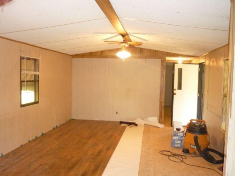 Mobile Home Interior Wall Panel Installation Process