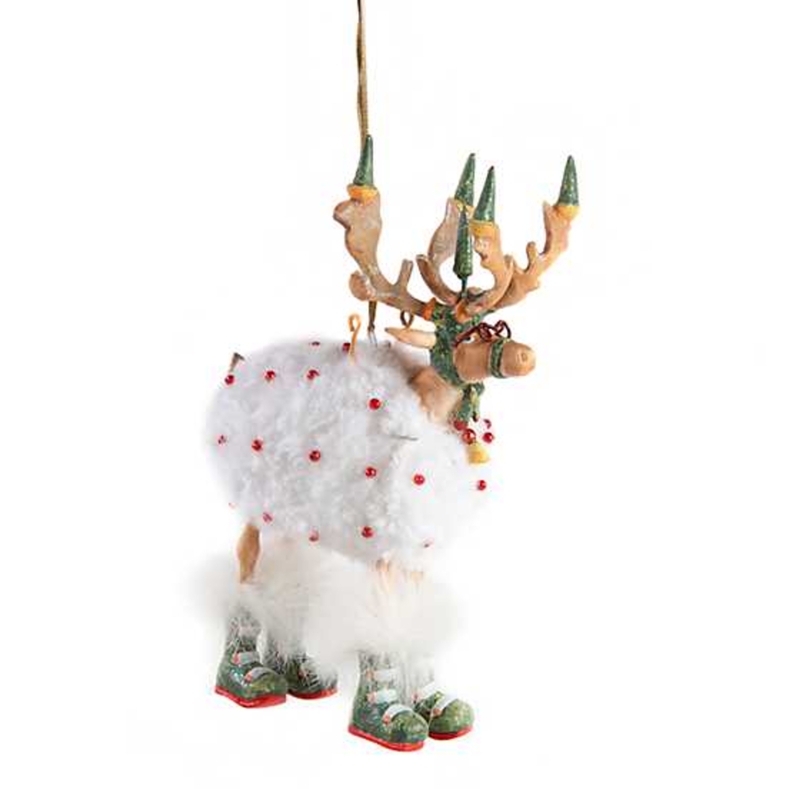 Patience Brewster Festive Reindeer Christmas Ornament