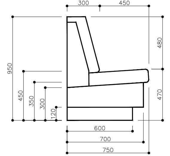 Standard Banquette Seating Dimensions Guide