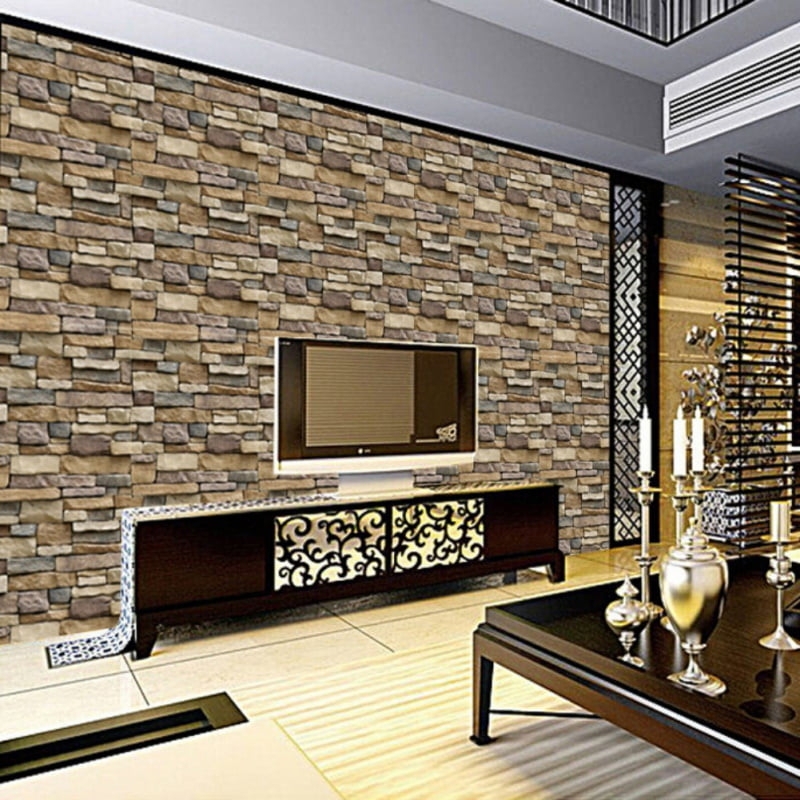 3D Removable Brick Peel and Stick Wallpaper