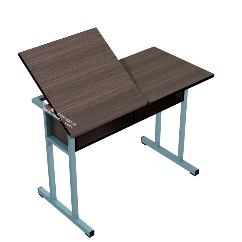 Adjustable Wooden Art and Craft Table for Adults